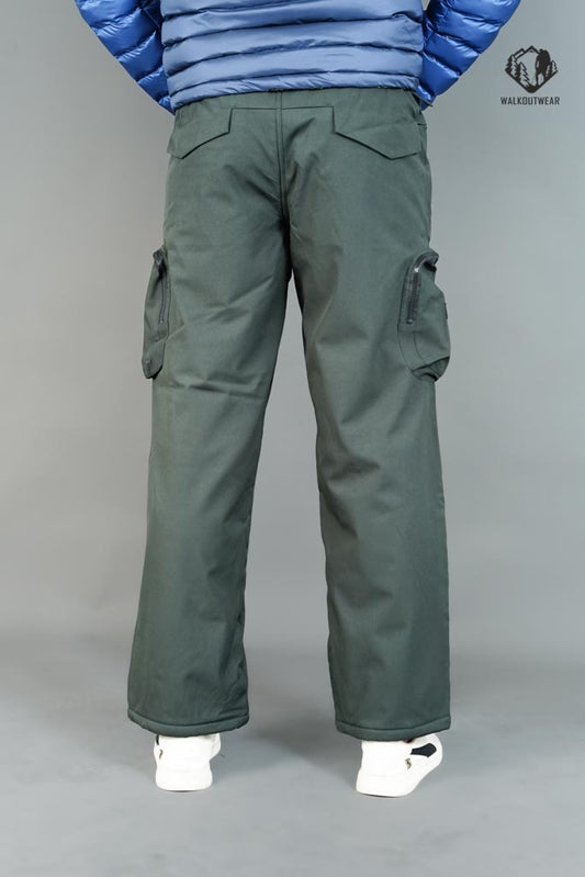 Warm Winter Trekking Pant (Green)