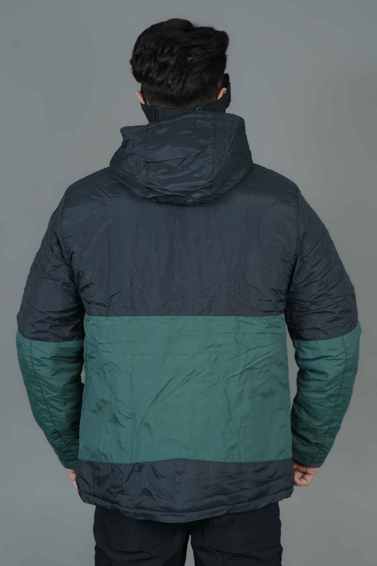 WHO-JACKET-10 ST-02 BLACK GREEN