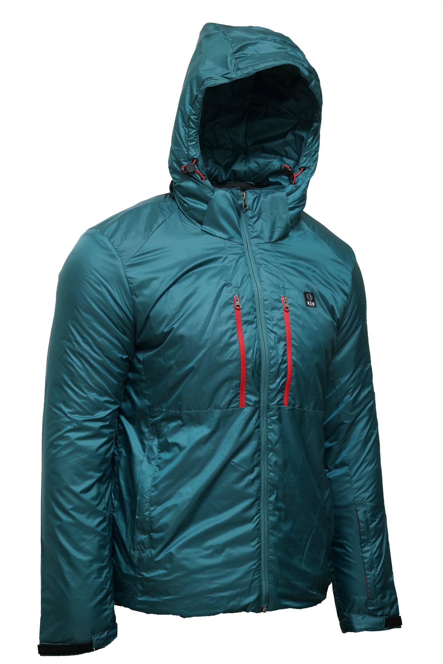 Waterproof Winter Jacket for Men – Shining Cell Jacket with Red Zip