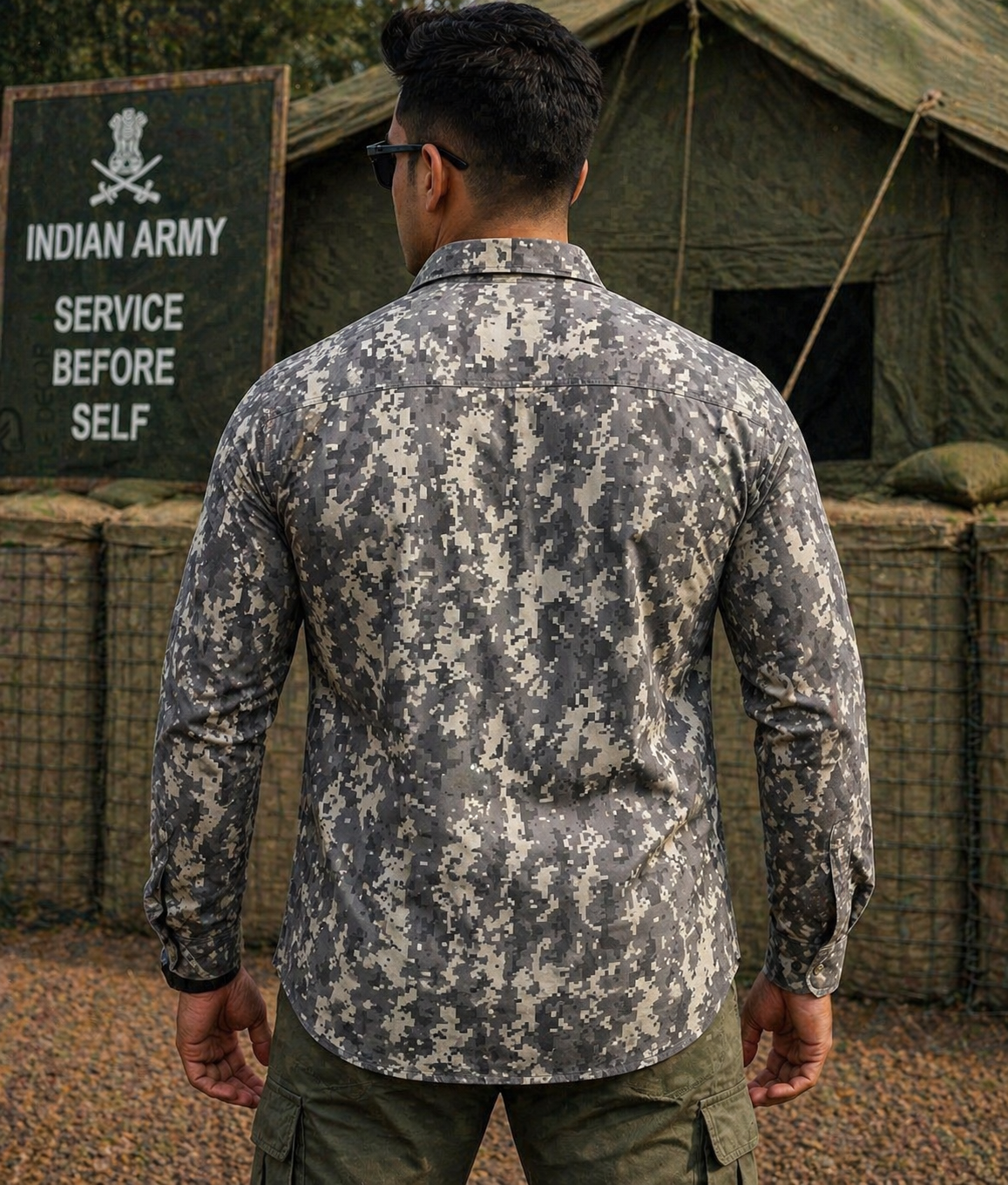 Phantom Camo Tactical Shirt