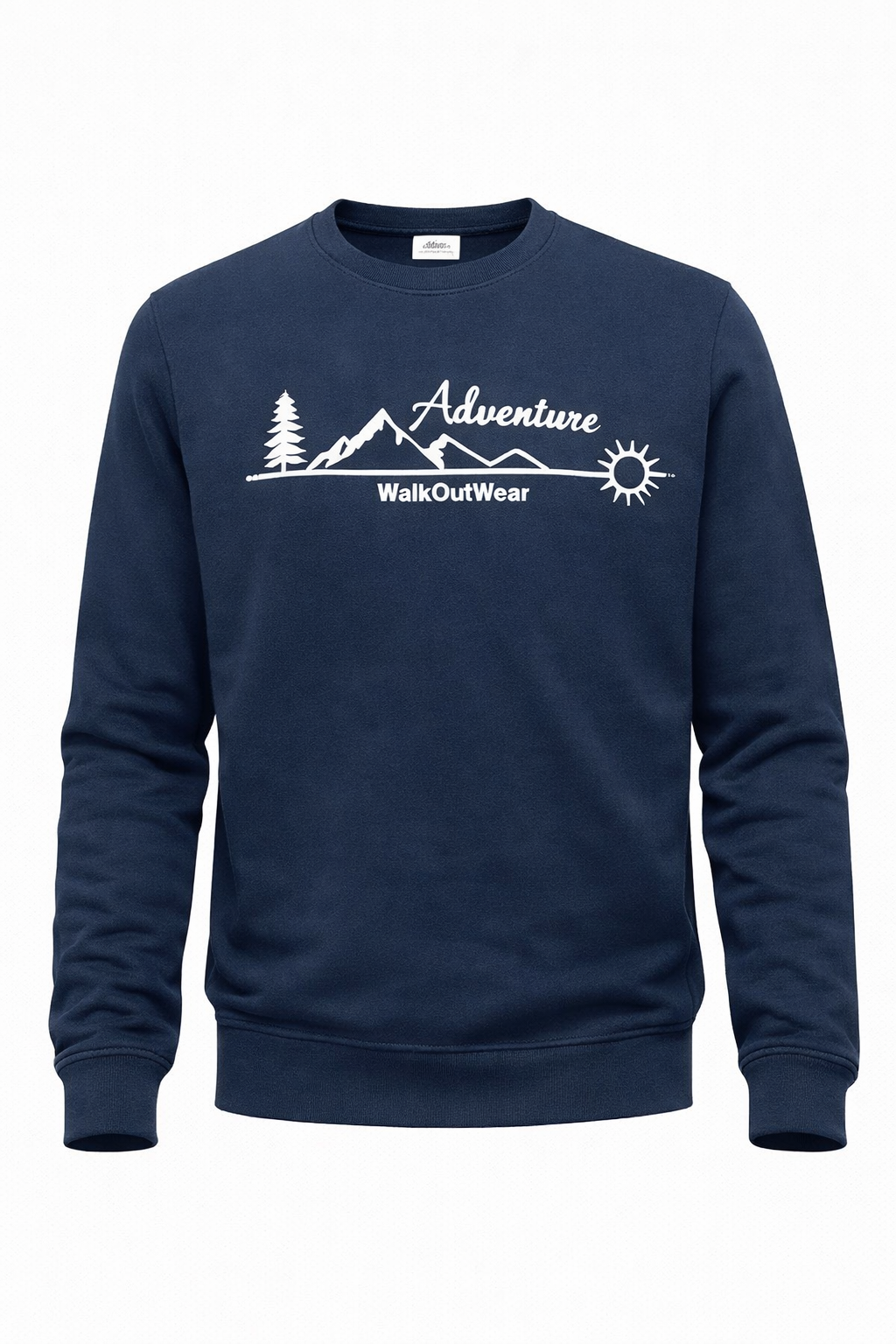 “adventure” Cotton Sweatshirt – Warm, Soft & Comfortable