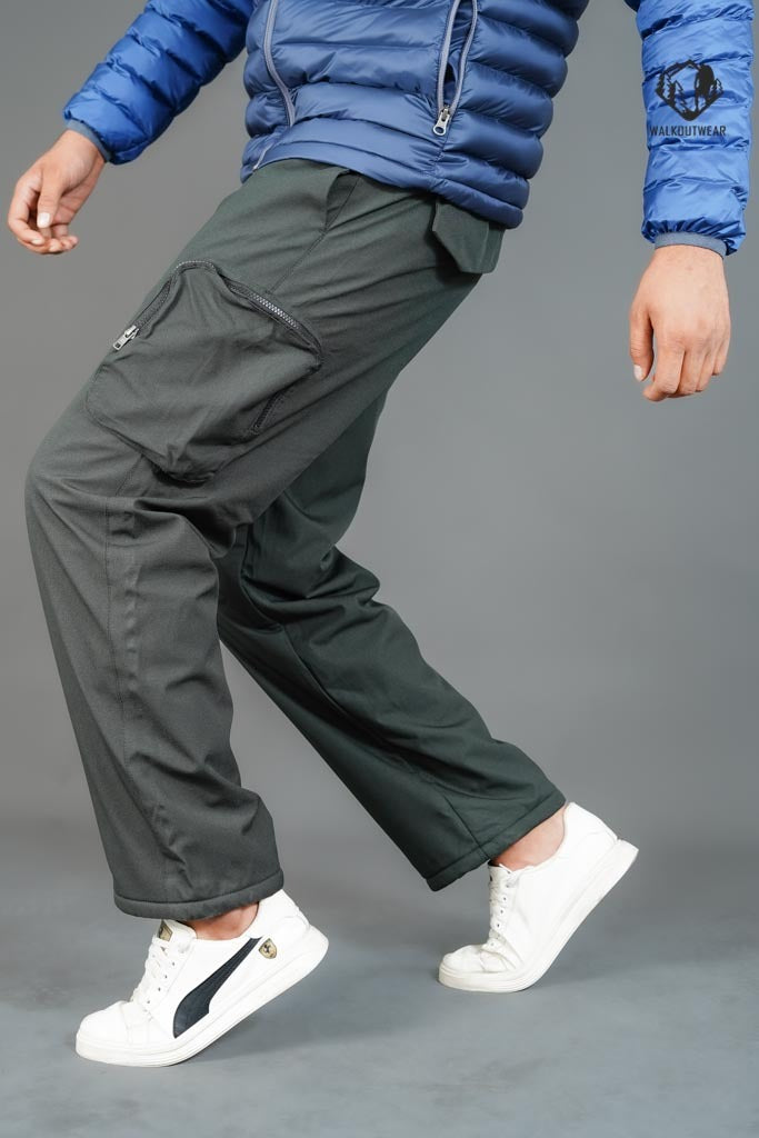 Warm Winter Trekking Pant (Green)