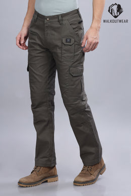 Men's Casual 6 Pockets Straight Cargo Pants – Vikokos
