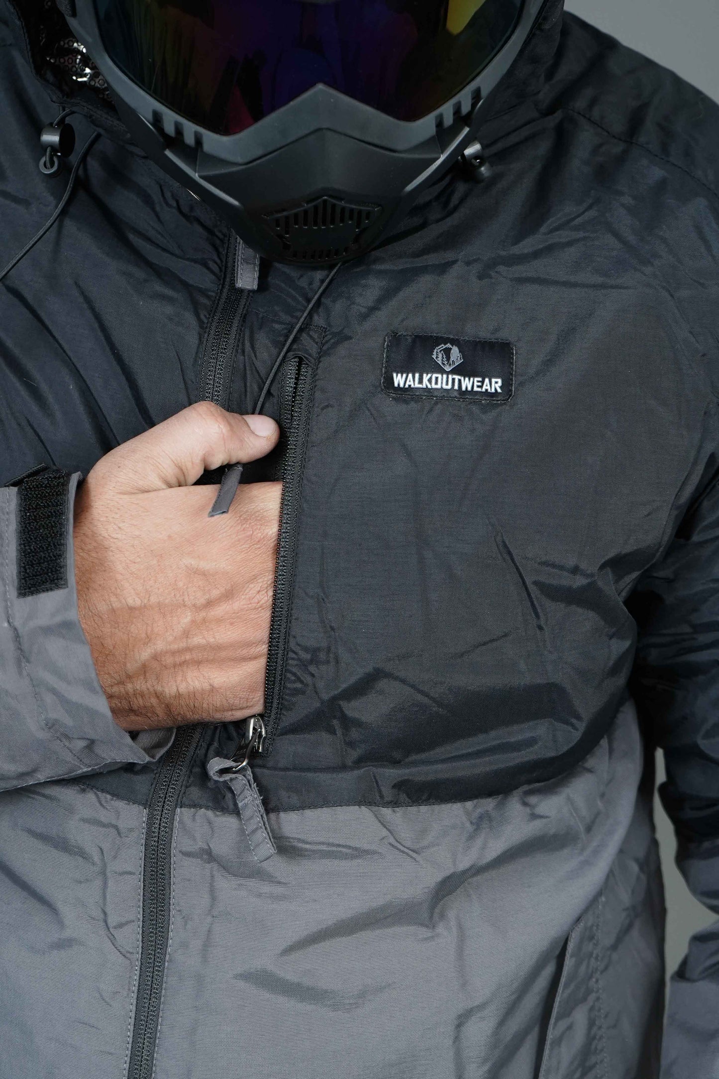 WHO-JACKET-10 ST-02 BLACK . GARY