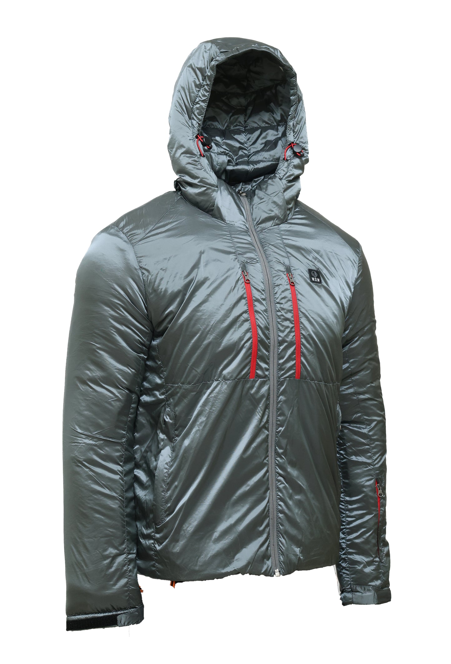 Waterproof Winter Jacket for Men – Shining Cell Jacket with Red Zip