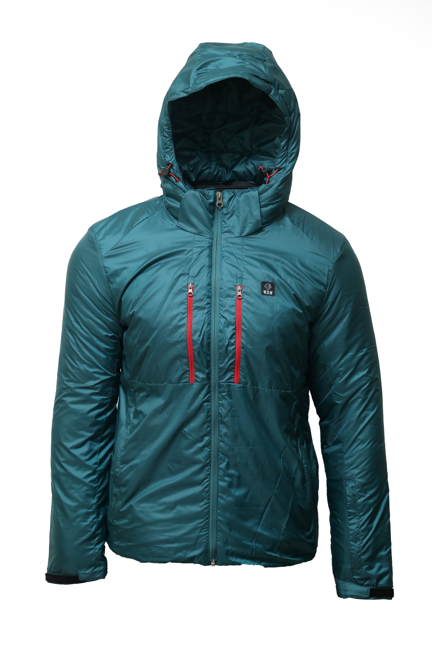 Waterproof Winter Jacket for Men – Shining Cell Jacket with Red Zip