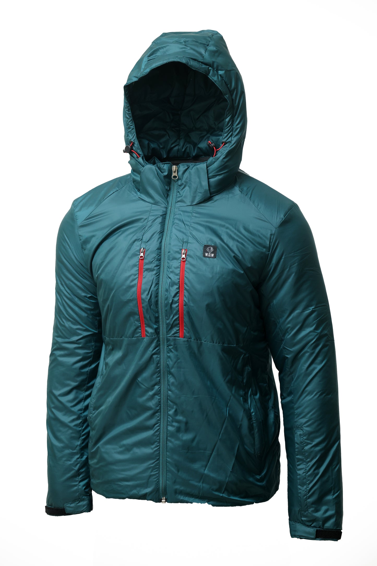 Waterproof Winter Jacket for Men – Shining Cell Jacket with Red Zip
