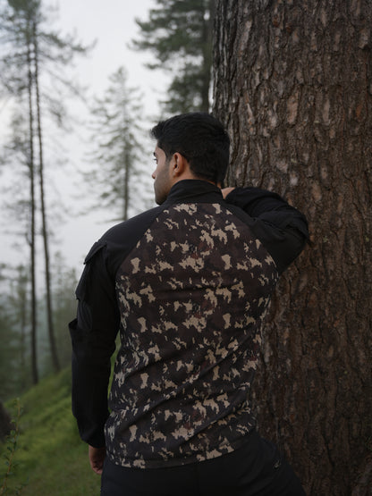ARMY PRINT BLACK