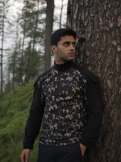 ARMY PRINT BLACK