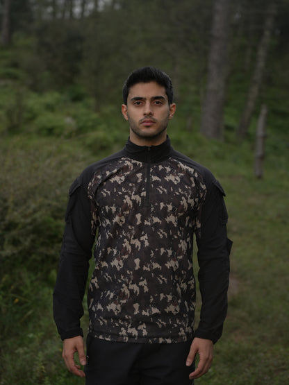 ARMY PRINT BLACK
