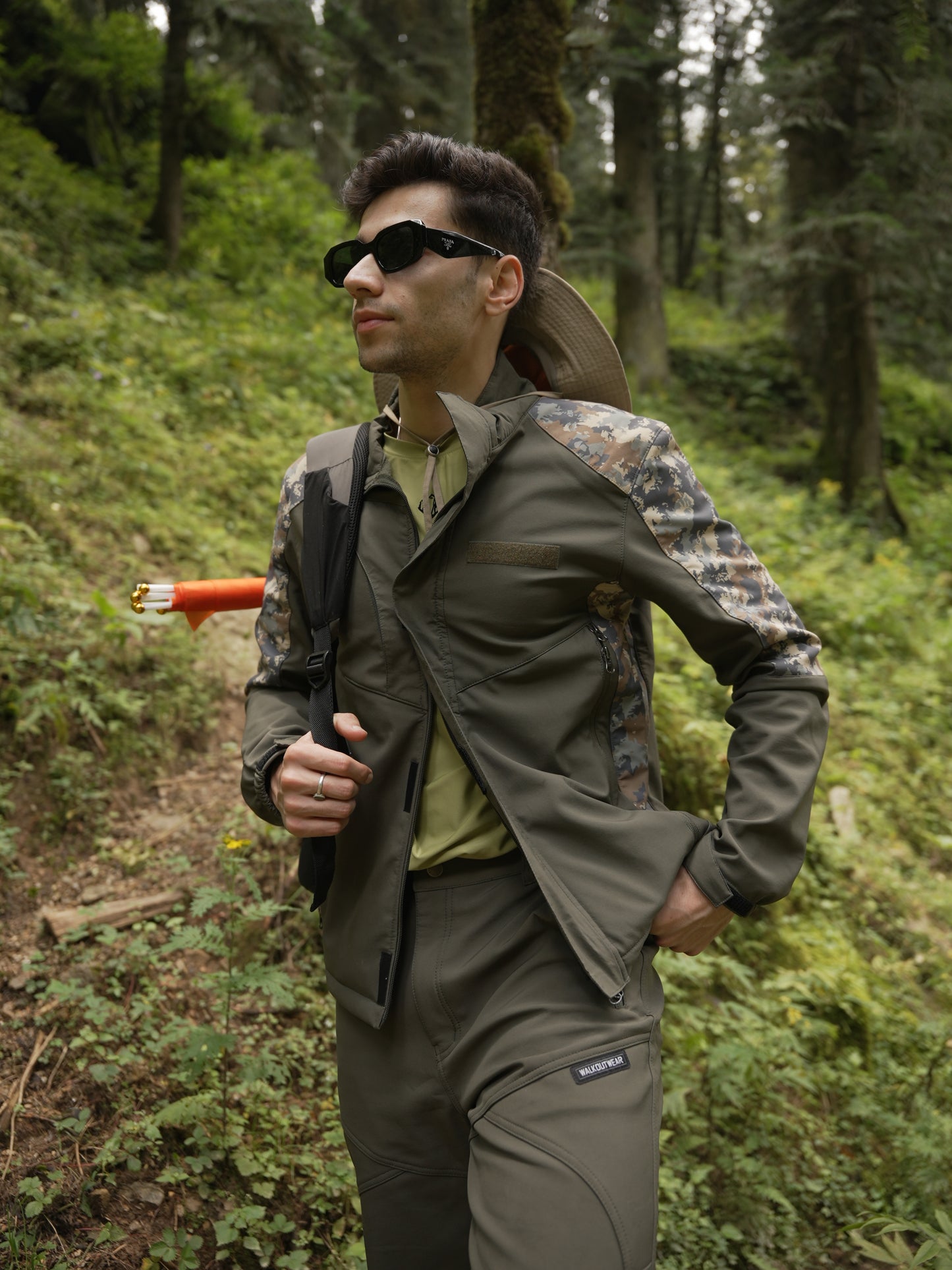 OLIVE CAMO PRINT