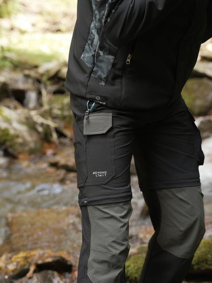 BLACK-OLDROCK BLUE ZIP