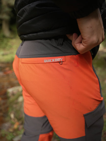 ORANGE-DARK GRAY