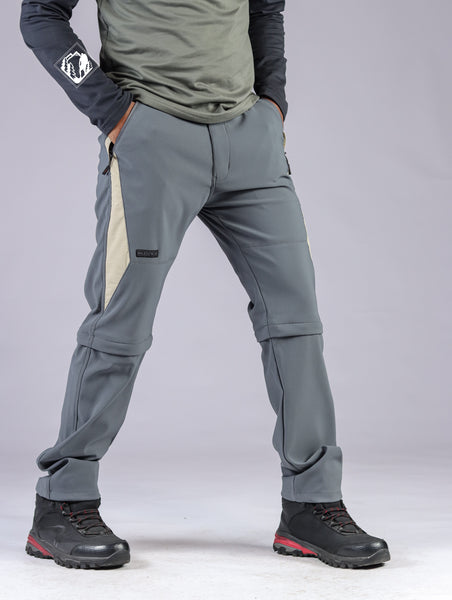 Royal Enfield Convertible Riding Trousers Grey Moto Central