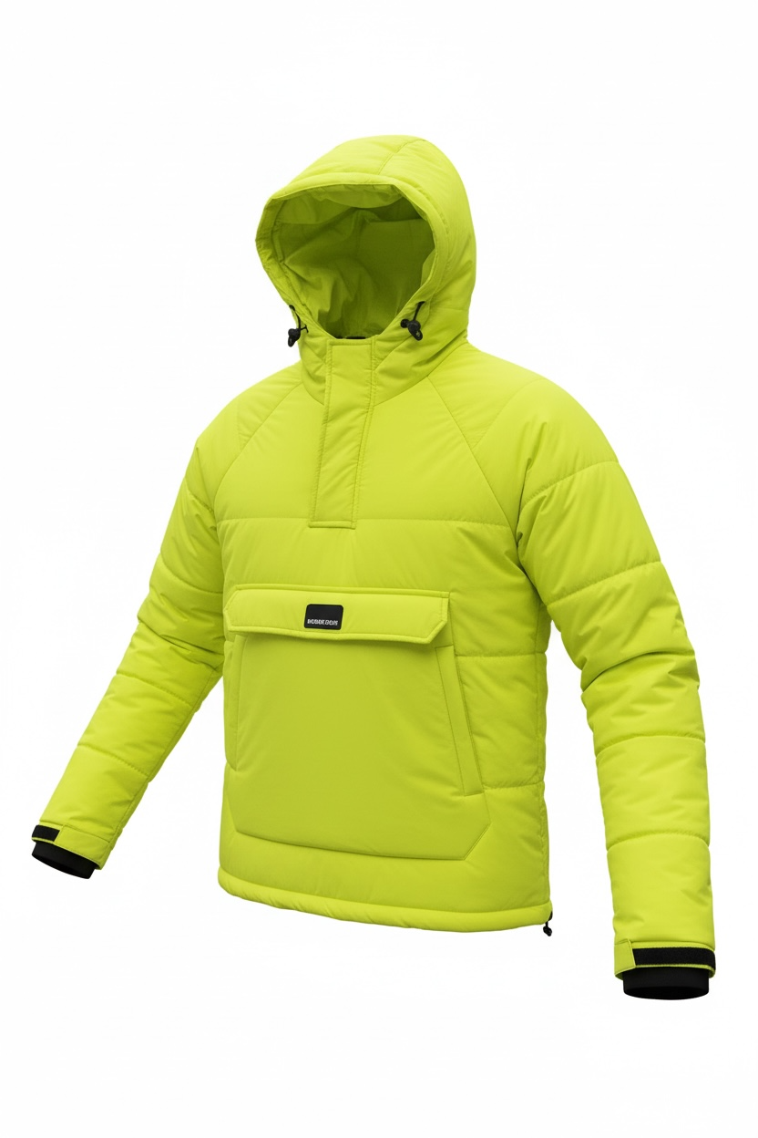 Cloud Hood Jacket – Korean Style Winter Puffer Jacket with High-Warmth Insulation & Oversized Pocket