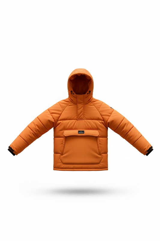 Cloud Hood Jacket – Korean Style Winter Puffer Jacket with High-Warmth Insulation & Oversized Pocket