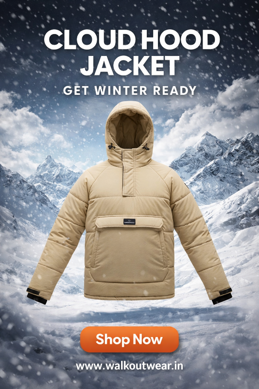 Cloud Hood Jacket – Korean Style Winter Puffer Jacket with High-Warmth Insulation & Oversized Pocket
