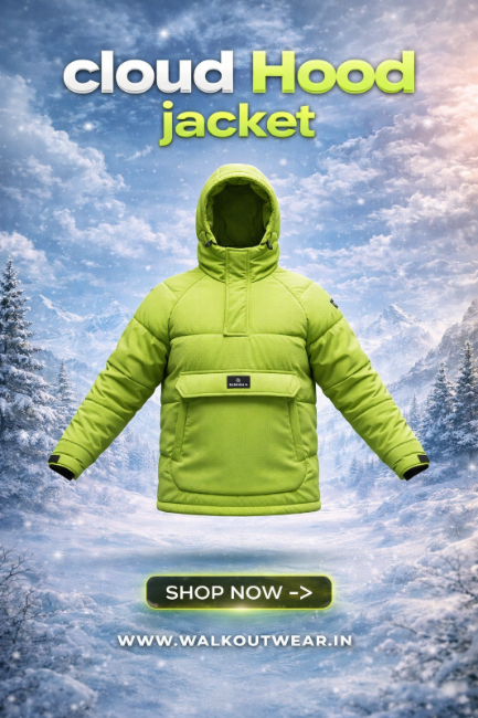 Cloud Hood Jacket – Korean Style Winter Puffer Jacket with High-Warmth Insulation & Oversized Pocket