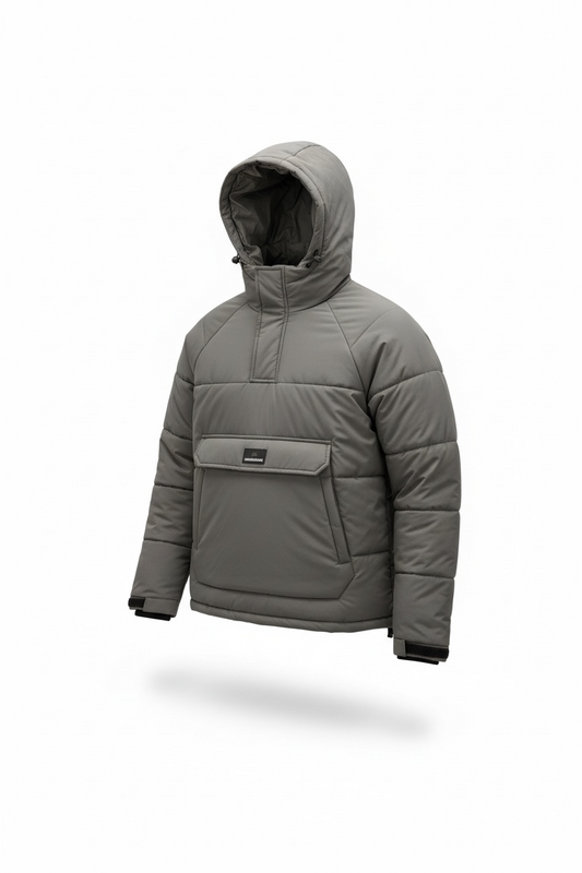 Cloud Hood Jacket – Korean Style Winter Puffer Jacket with High-Warmth Insulation & Oversized Pocket