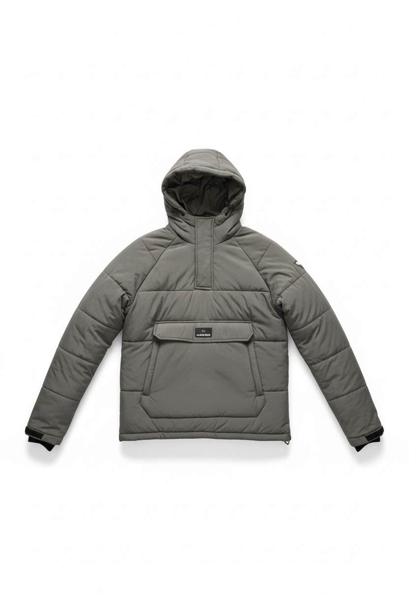 Cloud Hood Jacket – Korean Style Winter Puffer Jacket with High-Warmth Insulation & Oversized Pocket