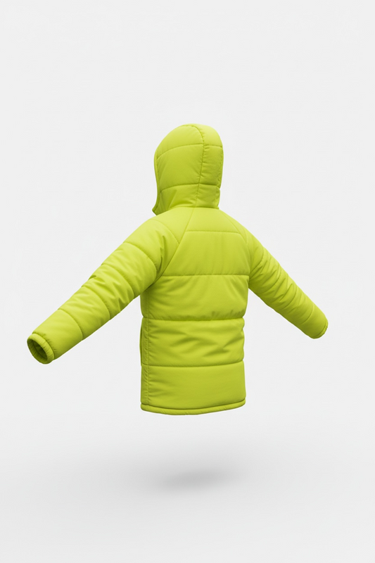 Cloud Hood Jacket – Korean Style Winter Puffer Jacket with High-Warmth Insulation & Oversized Pocket