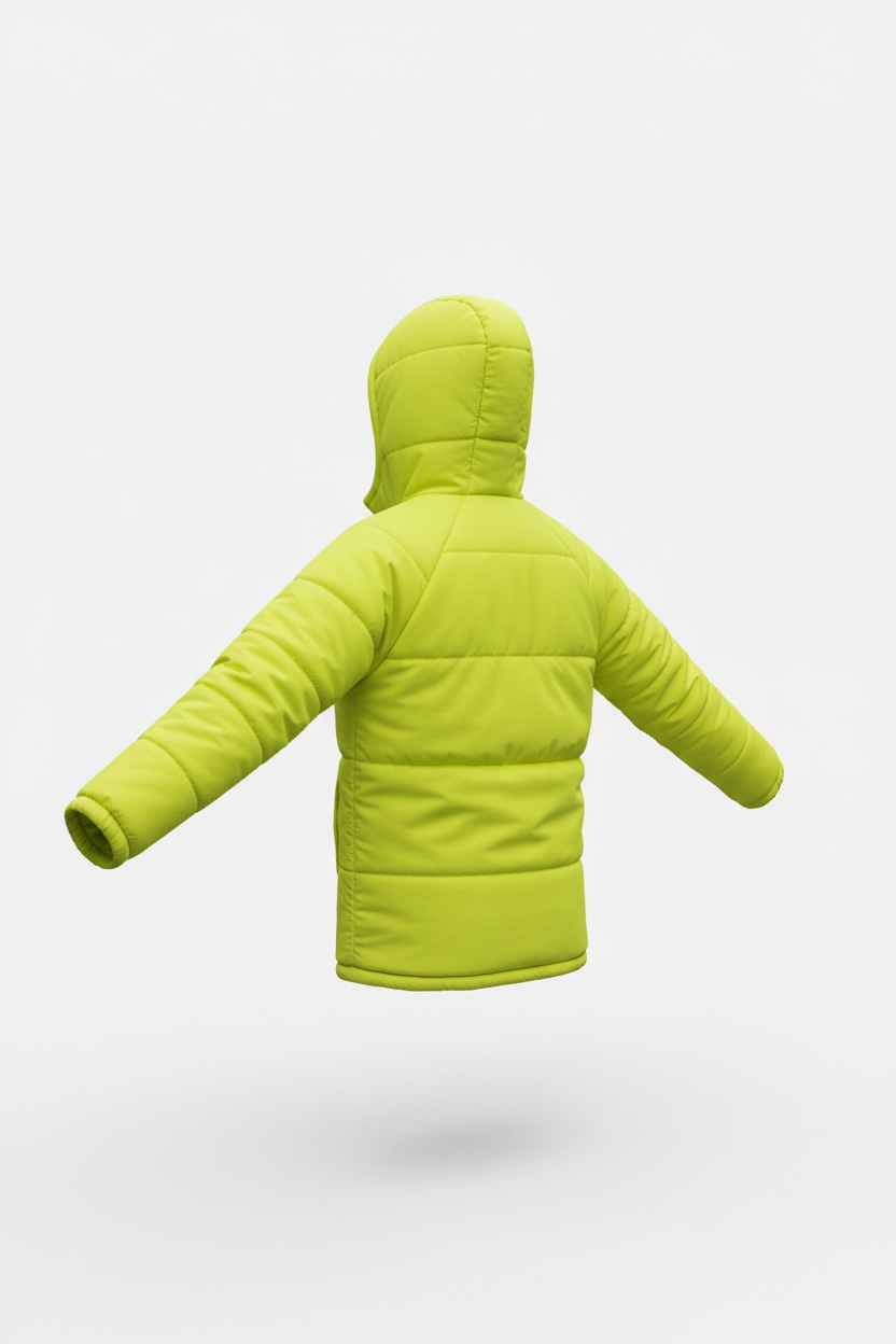 Cloud Hood Jacket – Korean Style Winter Puffer Jacket with High-Warmth Insulation & Oversized Pocket