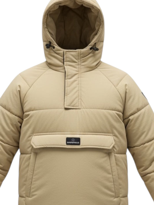 Cloud Hood Jacket – Korean Style Winter Puffer Jacket with High-Warmth Insulation & Oversized Pocket