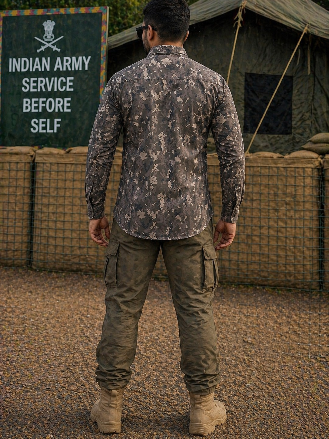 Phantom Camo Tactical Shirt