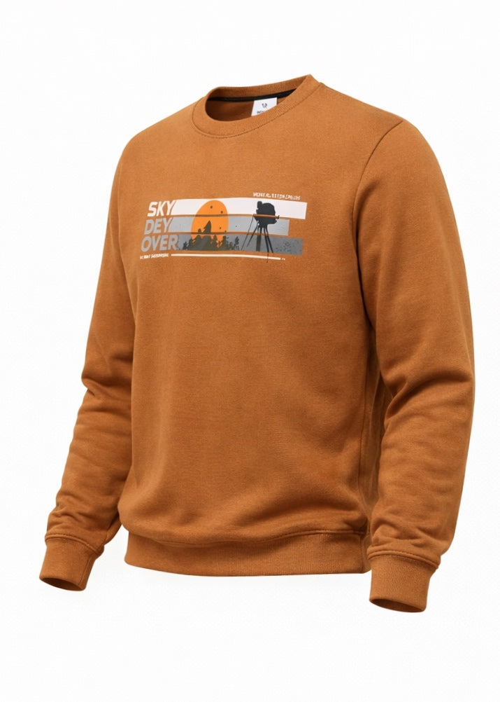 “Explore” Cotton Sweatshirt – Warm, Soft & Comfortable
