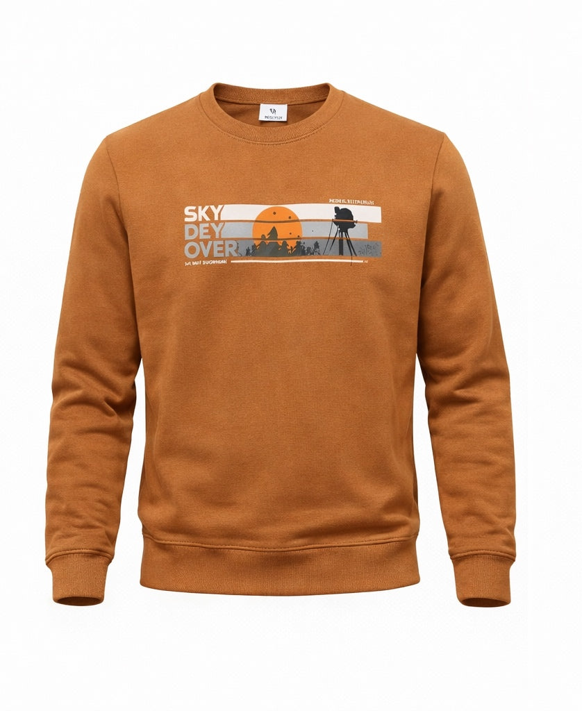 “Explore” Cotton Sweatshirt – Warm, Soft & Comfortable