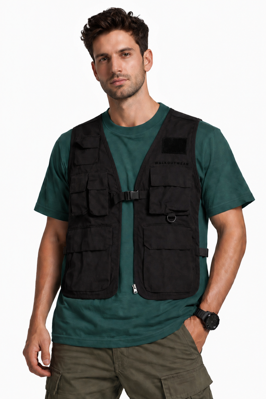 Tactical Utility Attached Vest T-Shir T1