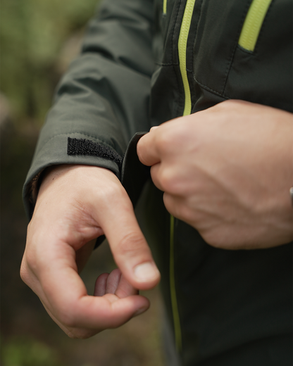 DARK OLIVE - NEON ZIP