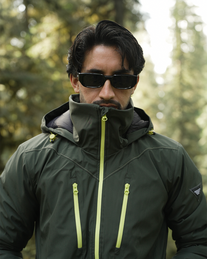 DARK OLIVE - NEON ZIP