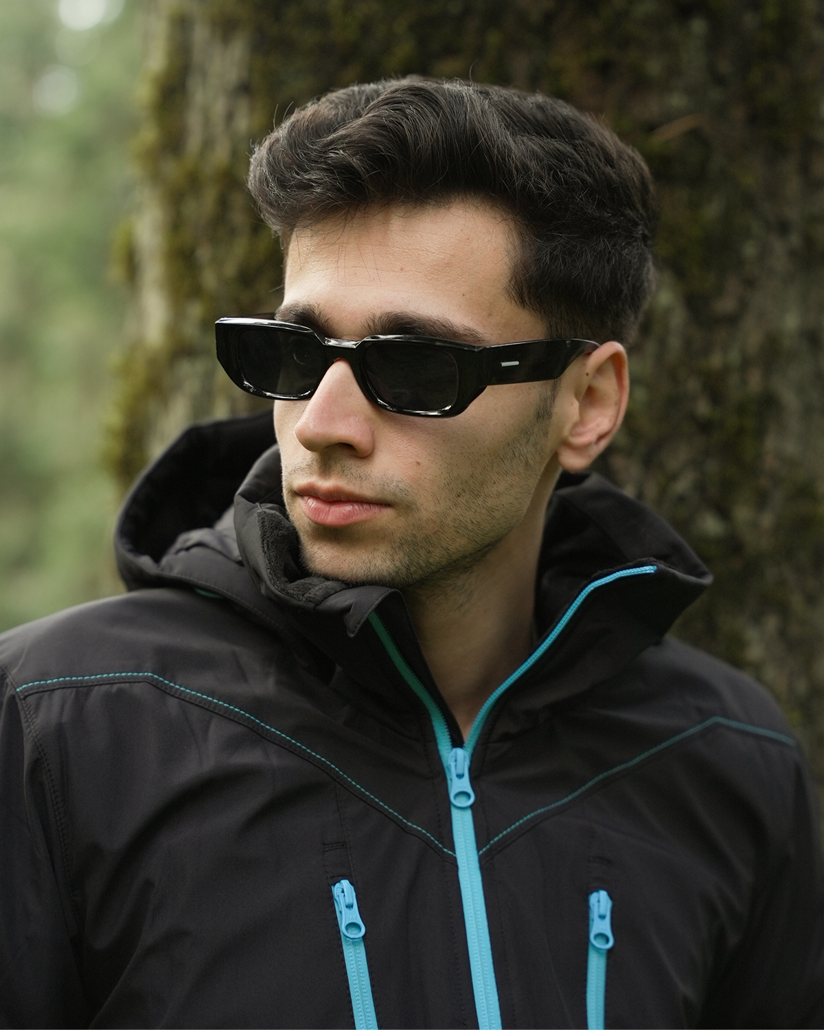 COAL - BLUE ZIP