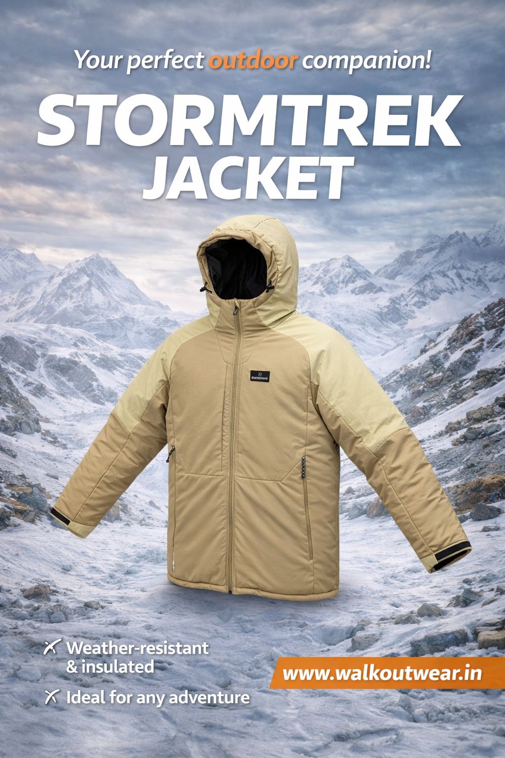 Storm Trek Jacket – Lightweight, Warm & Weather-Resistant Winter Jacket