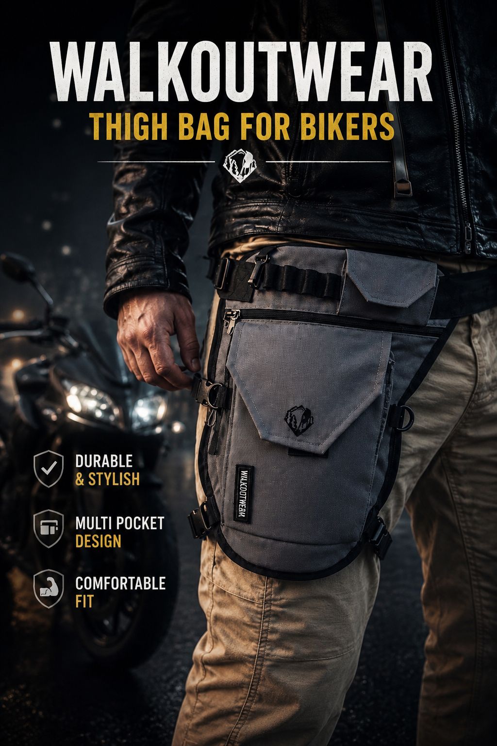 Walkoutwear Tactical Thigh Bag