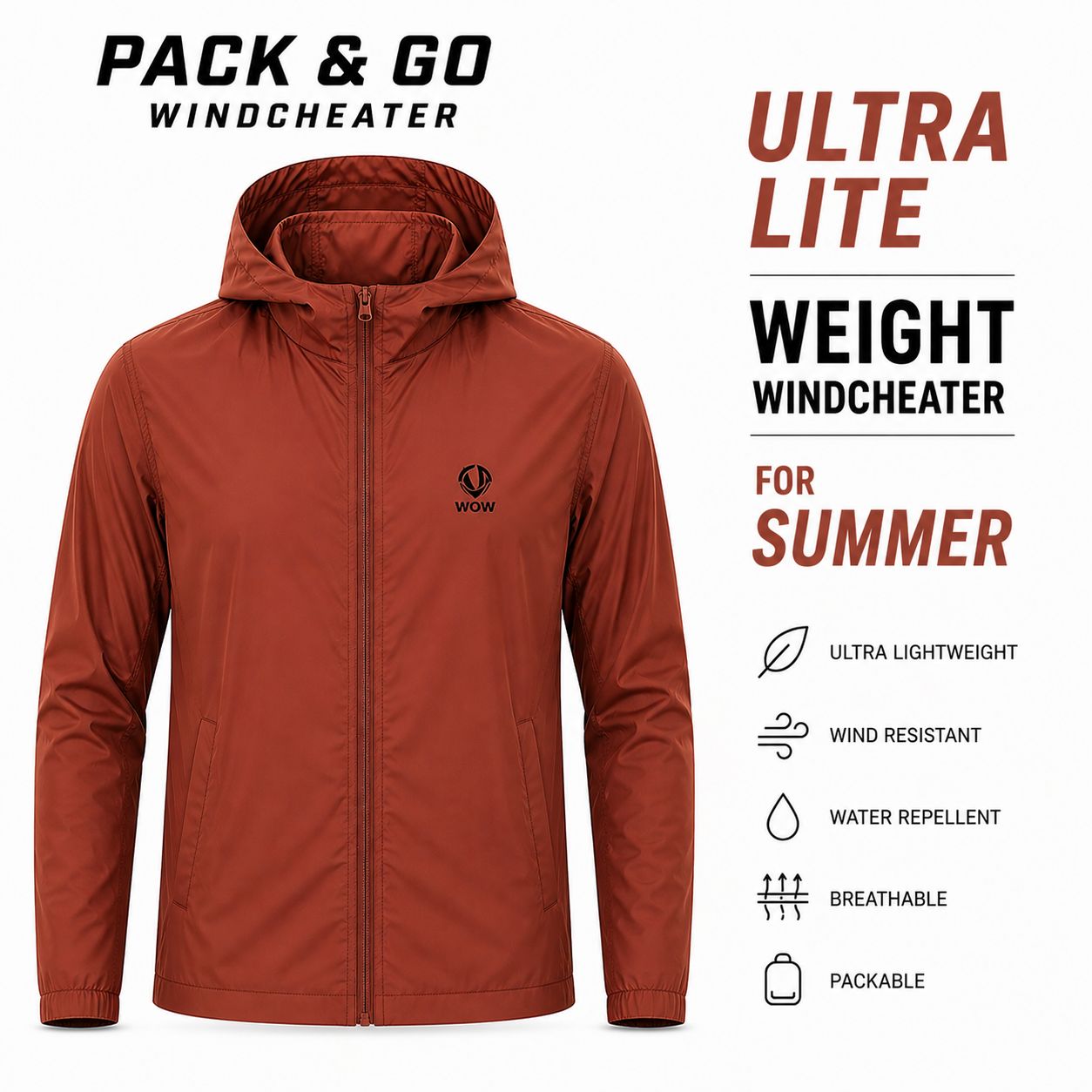 Pack & Go Windcheater