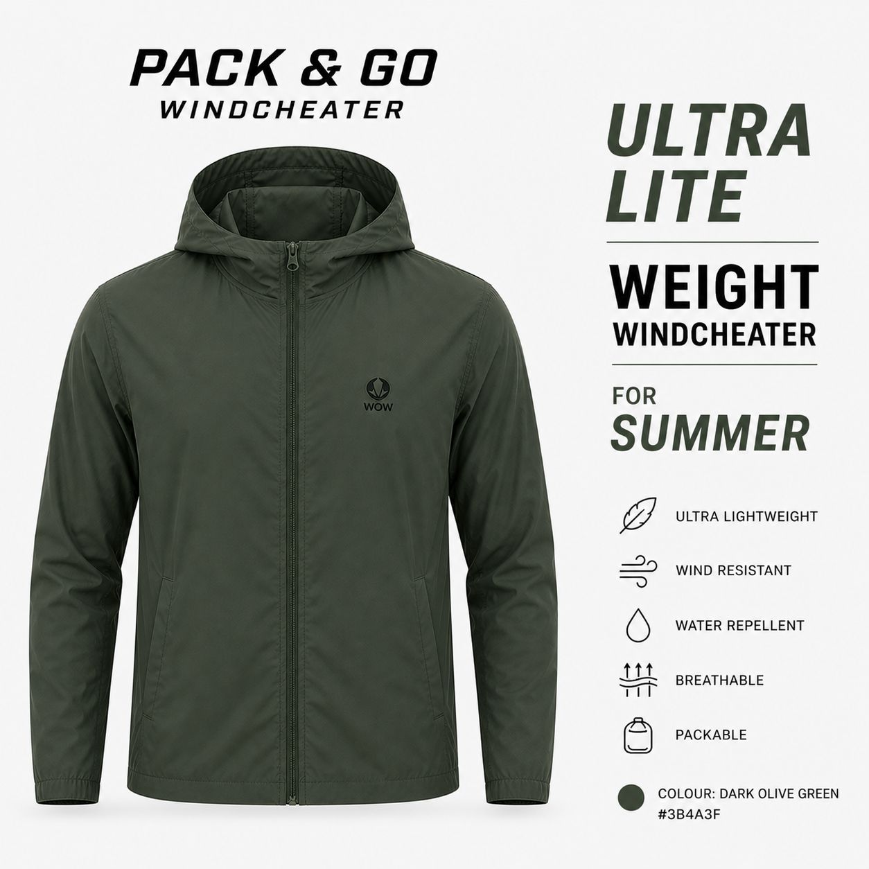 Pack & Go Windcheater