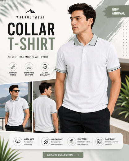Outdoor Collar T-Shirt