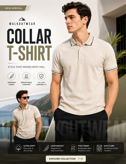 Outdoor Collar T-Shirt