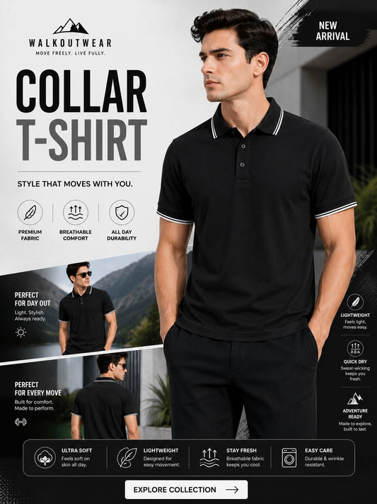 Outdoor Collar T-Shirt